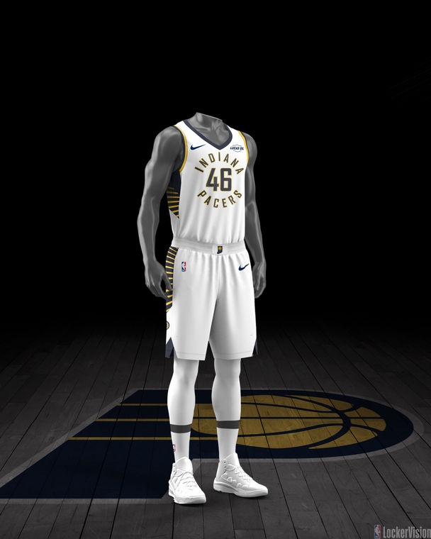 NBA LockerVision - Indiana Pacers - Association Edition - Game Outfit